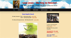 Desktop Screenshot of evangelistmatthew.com